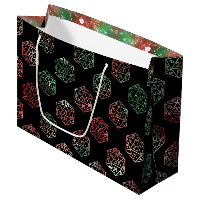 RPG Tärningar | XMAS Fantasy Retro Brädspel PnP Sp (Framsidan Vinklad)