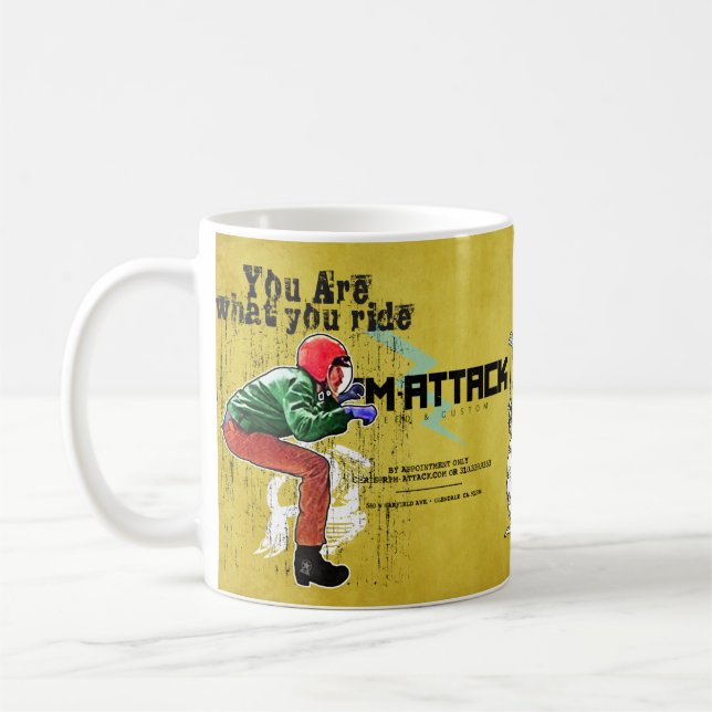 RPM--ATTACKanpassningsbar Harleys Kaffemugg (Vänster)