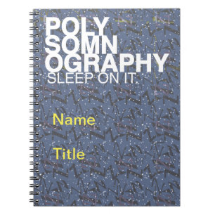 RPSGT SLEEP POLYSOMNOGRAFI by Slipperywindow Note Anteckningsbok