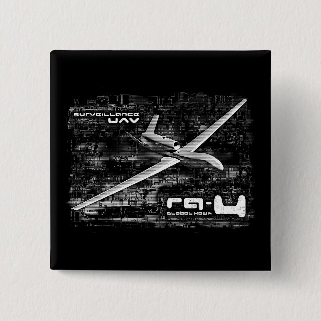 RQ-4 Global Hawk Knapp (Framsida)