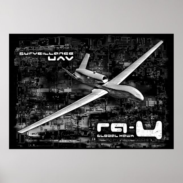 RQ-4 Global Hawk Poster (Framsidan)