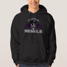 RR 02 | Grått Rebel Logotyp Manar Black