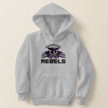 RR 03 | Svart Rebel Logotyp Kids Grått