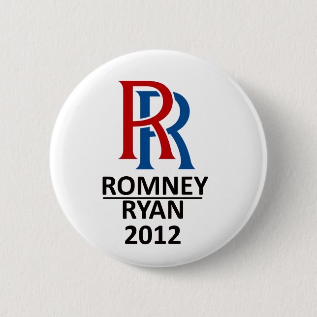 RR Romney Ryan '12 Knapp (Framsida)