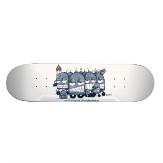 RRobot stiger ombord Skateboard Bräda 20 Cm