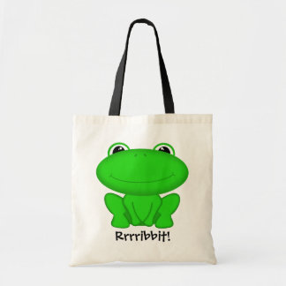 Rrrribbit! Gröna Froggie Tygkasse