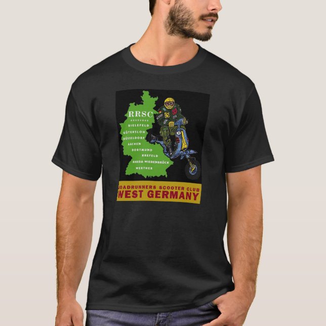 RRSC - Väster - tyskland Tee (Framsida)