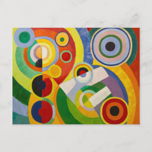 Rrytm, Joy of Life   Robert Delaunay   Vykort