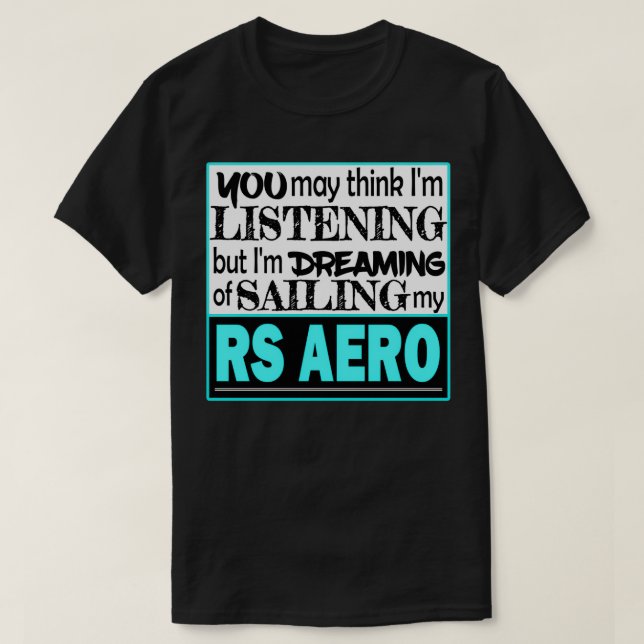 RS Aero Sailing 2 T Shirt (Design framsida)