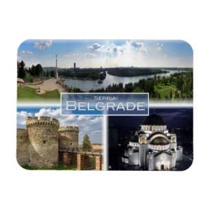 RS Serbien - Belgrad - Magnet