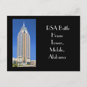 RSA Battle House Torn, Mobile, Alabama Vykort