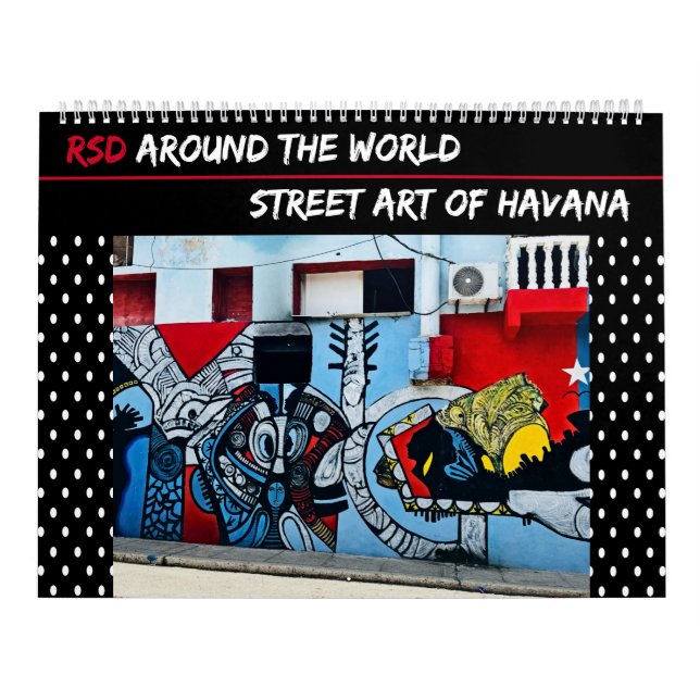 RSD Around The World | Street Art of Havana  Kalender (Omslag)
