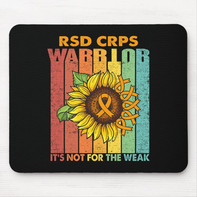 RSD CRP Warrior Det är inte för det svaga Musmatta (Framsidan)