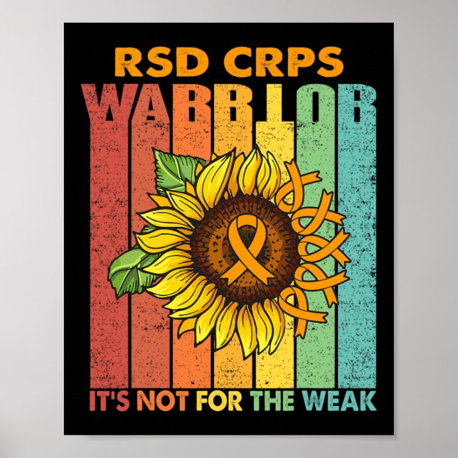 RSD CRP Warrior Det är inte för det svaga Poster (Framsidan)