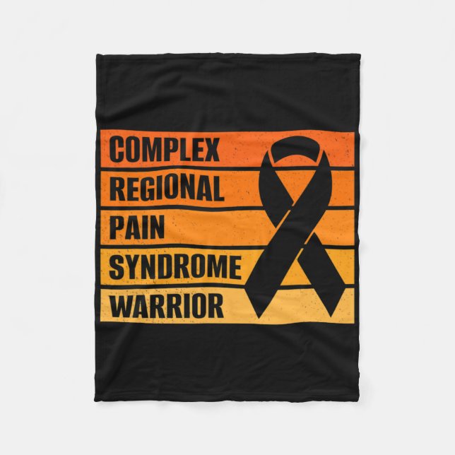 RSD Crps Awareness 11 Fleecefilt (Framsidan)