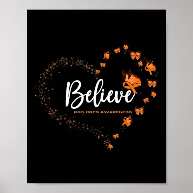 RSD Crps Awareness Butterfly Poster (Framsidan)