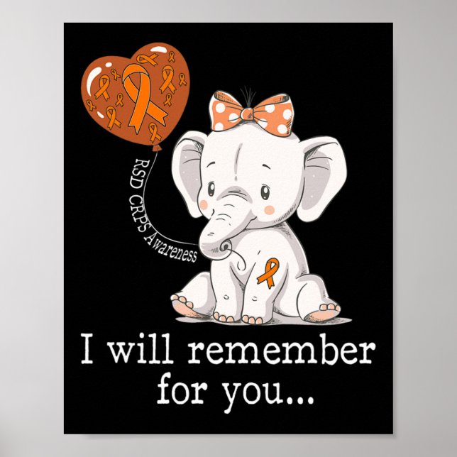 RSD Crps Awareness Elephant Poster (Framsidan)