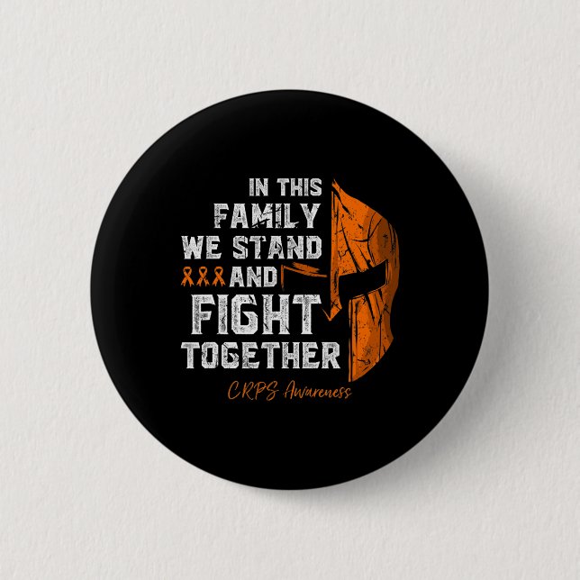 RSD-crps Awareness Family Support Spartan Warrior Knapp (Framsida)