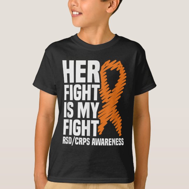 Rsd_crps Awareness Gift-samling hennes kamp Mitt F T Shirt (Framsida)