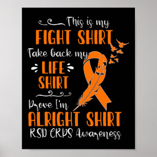 RSD Crps Awareness My Fight Poster