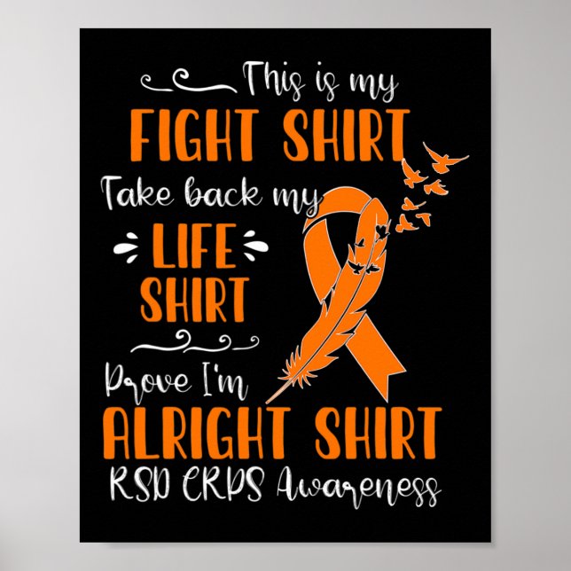 RSD Crps Awareness My Fight Poster (Framsidan)