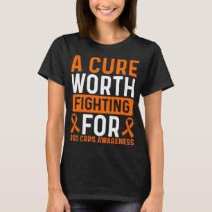 RSD CRPS Awareness Ribbon Cure RSD CRPS Survivor T Shirt