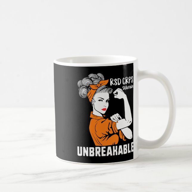 RSD Crps Awareness Warrior Complex Regional Strong Kaffemugg (Höger)