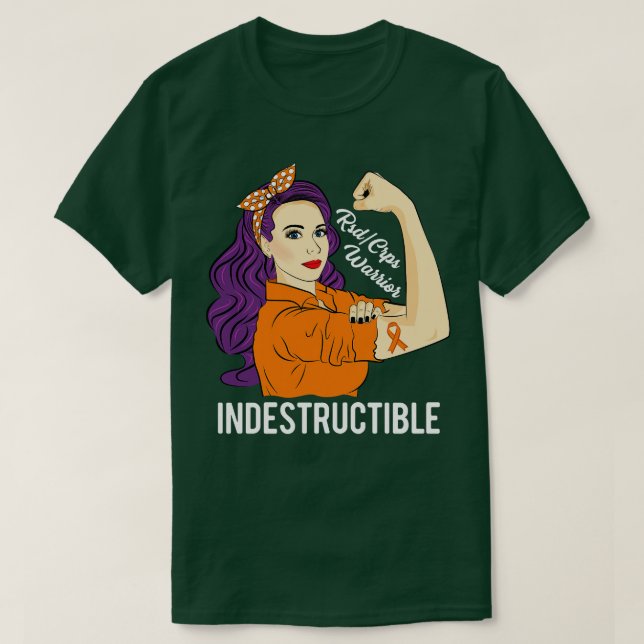 RSD CRPS Awareness Warrior Indestrucsible T Shirt (Design framsida)