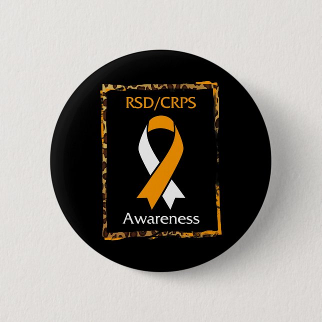 RSD Crps Complex Regional Pain Syndrome Awareness Knapp (Framsida)