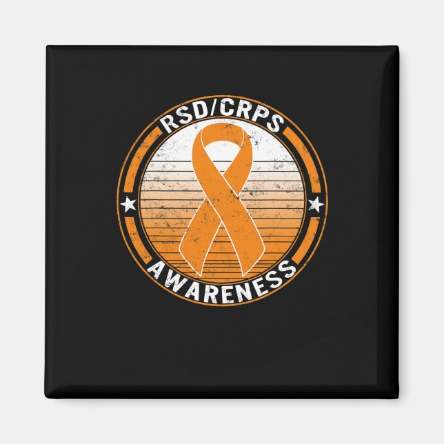 RSD Crps Complex Regional Pain Syndrome Awareness Magnet (Framsidan)