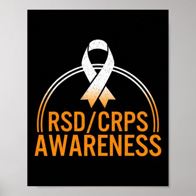 RSD Crps Complex Regional Pain Syndrome Awareness Poster (Framsidan)