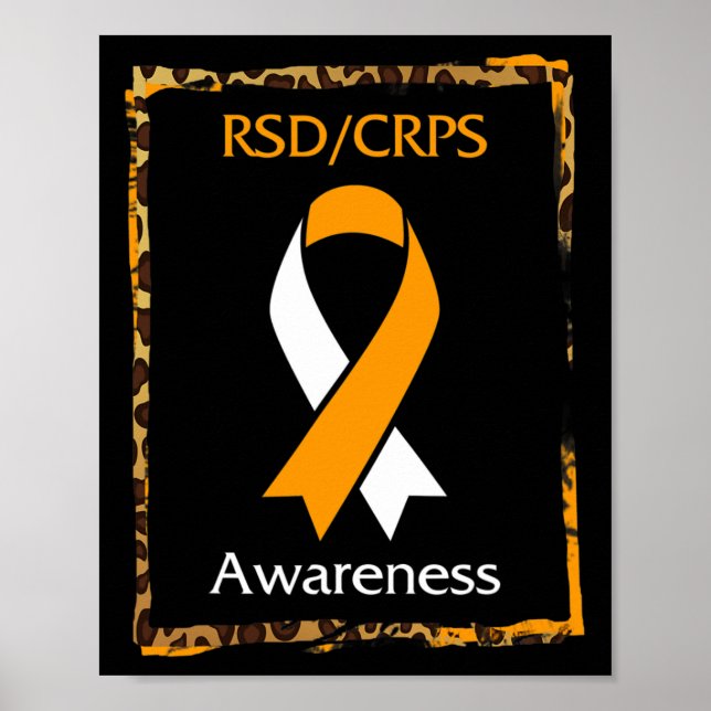 RSD Crps Complex Regional Pain Syndrome Awareness Poster (Framsidan)
