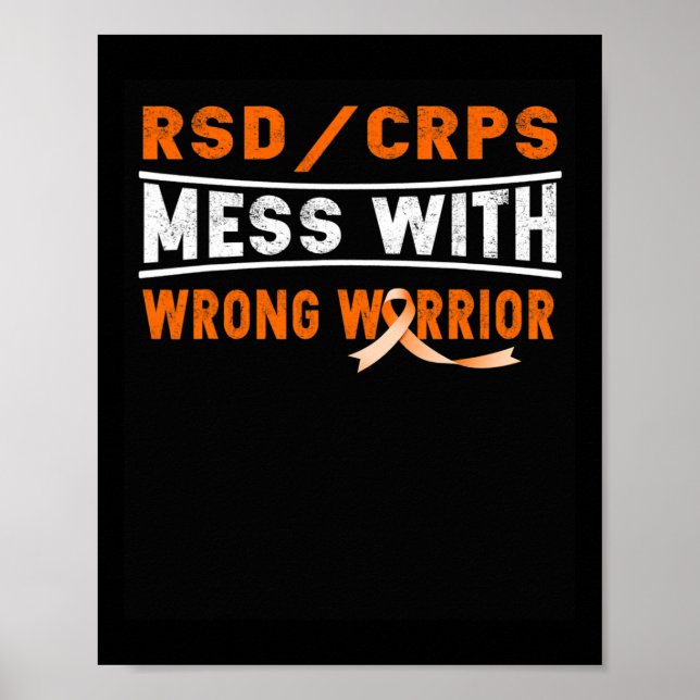 RSD-CRPS  MED FEL ARRIOR POSTER (Framsidan)