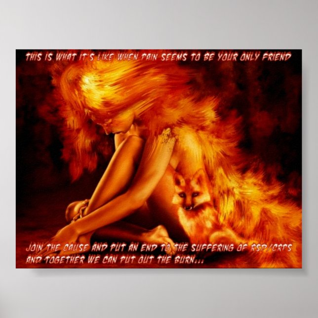 RSD/CRPS-medvetenhet Poster (Framsidan)