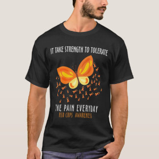 Rsd Crps Medvetenhetsmånad Kostym Fjärilskrigare T Shirt
