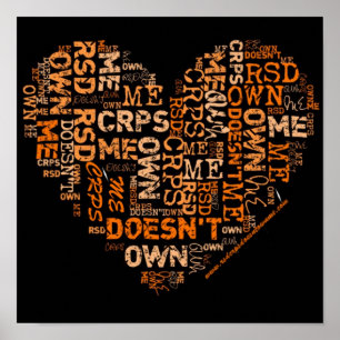 RSD/CRPS Poster inte mitt hjärta