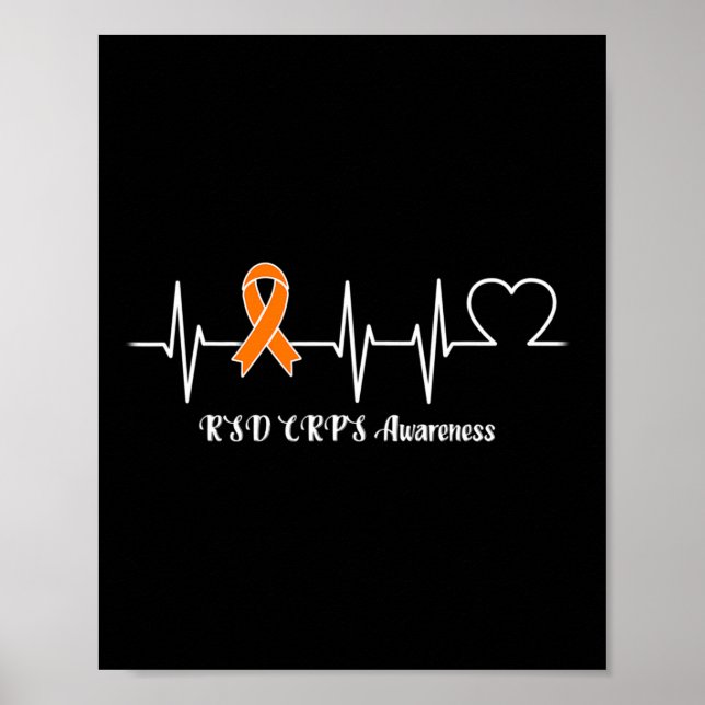 RSD CRPS-Warrior för pulsslag Poster (Framsidan)