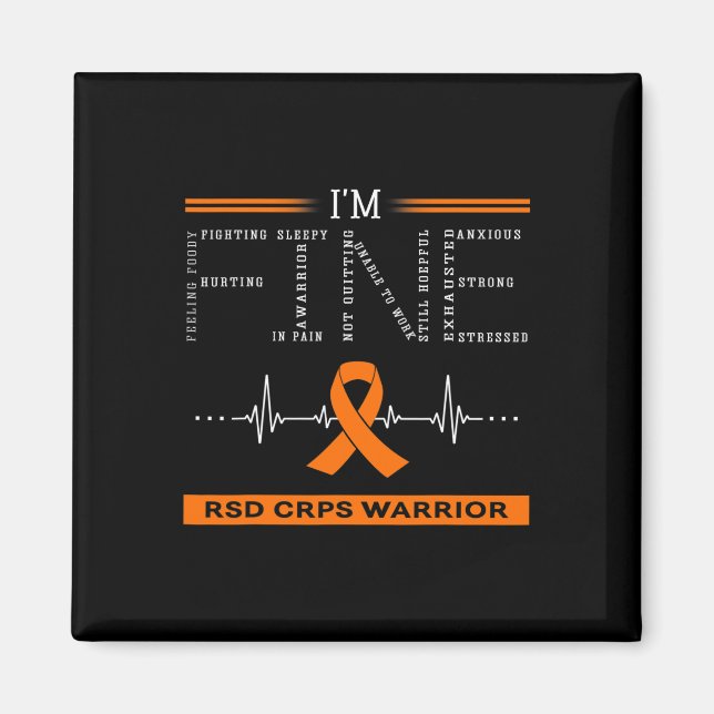 RSD Crps Warrior Jag är Bra Magnet (Framsidan)