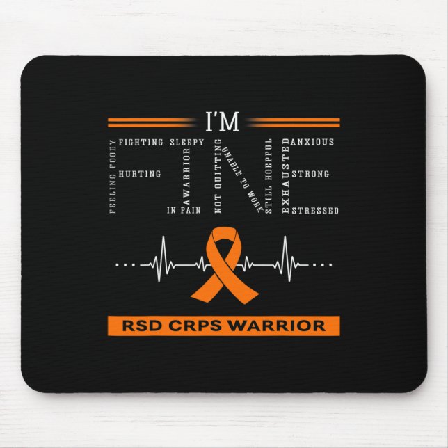 RSD Crps Warrior Jag är Bra Musmatta (Framsidan)