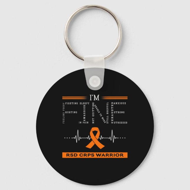 RSD Crps Warrior Jag är Bra Nyckelring (Framsida)