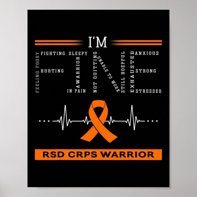 RSD Crps Warrior Jag är Bra Poster (Framsidan)