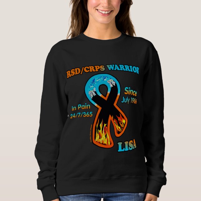 RSD/CRPS WARRIOR ...Lisa T Shirt (Framsida)