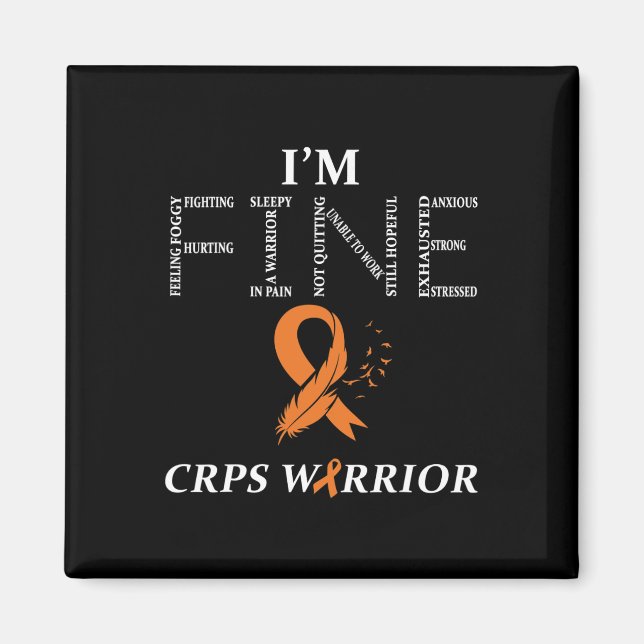 RSD Crps Warrior Magnet (Framsidan)