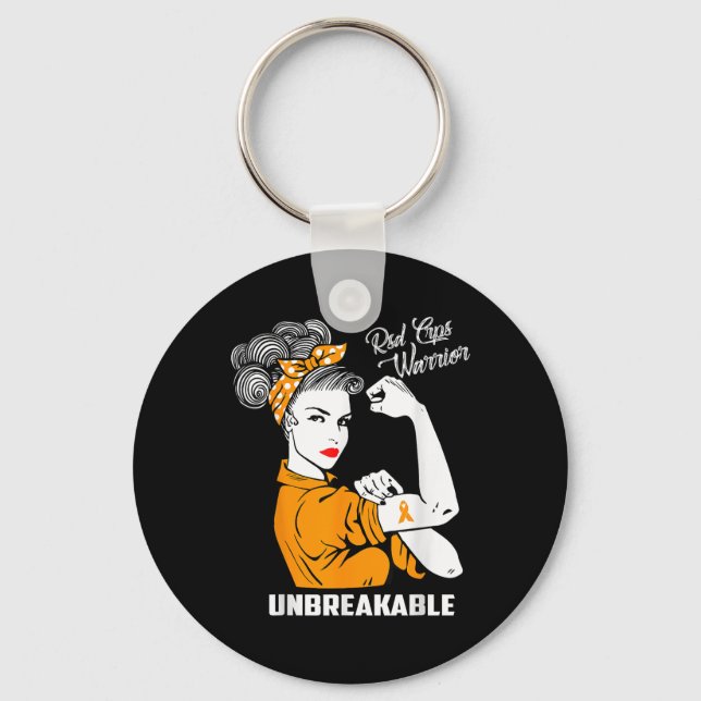 RSD Crps Warrior Obrytable RSD Crps Awareness Gi Nyckelring (Framsida)