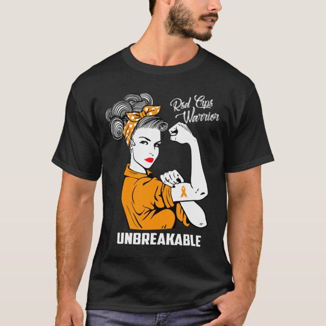 RSD Crps Warrior Obrytable RSD Crps Awareness Gi T Shirt (Framsida)