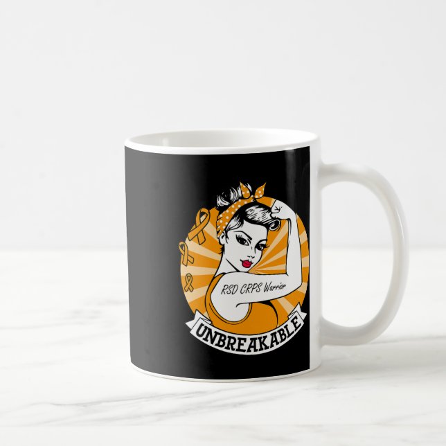 RSD Crps Warrior Obrytable RSD Crps Awareness Kaffemugg (Höger)