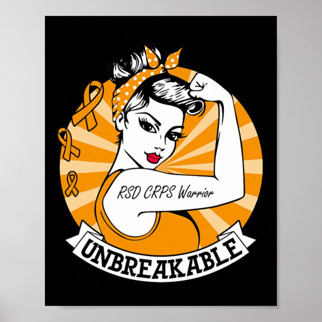 RSD Crps Warrior Obrytable RSD Crps Awareness Poster (Framsidan)
