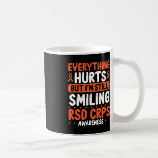 RSD CRPS Warrior Orange Ribbon Sömmer fortfarande  Kaffemugg