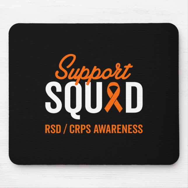 RSD CRPS Warrior Survivor Awareness Support Square Musmatta (Framsidan)