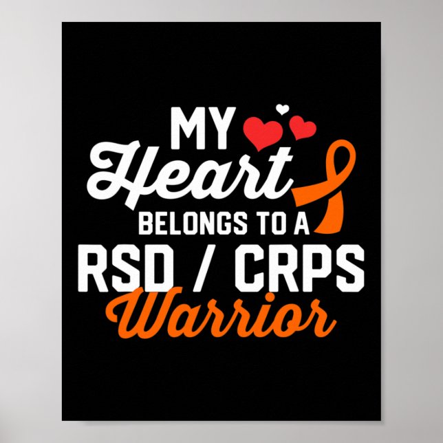 RSD Crps Warrior Survivor Support Awareness Recove Poster (Framsidan)